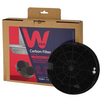 2 x Wpro activated carbon filter type 29 484000008572, 481249038013, AMC912