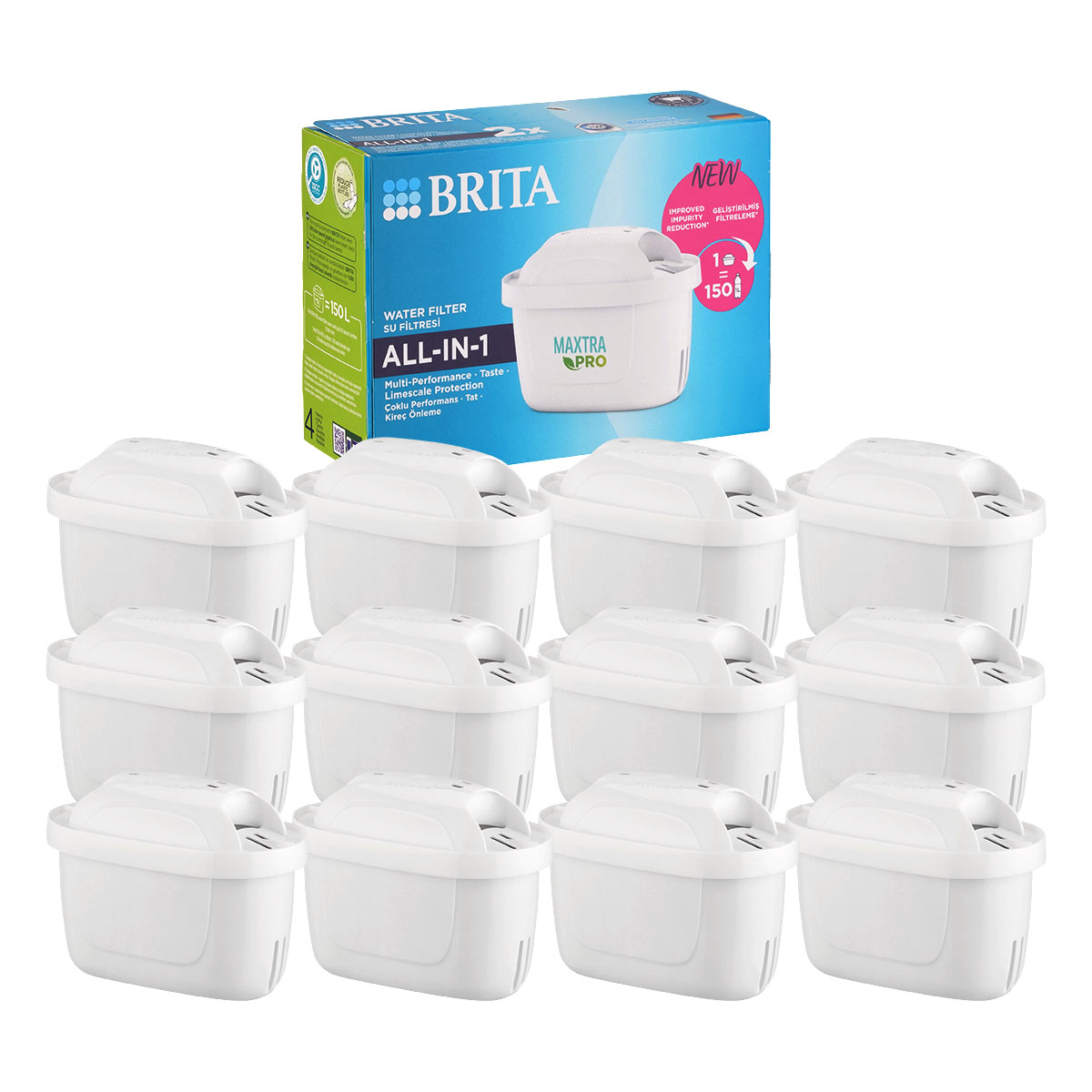 6 x Brita Maxtra+ water filter cartridges